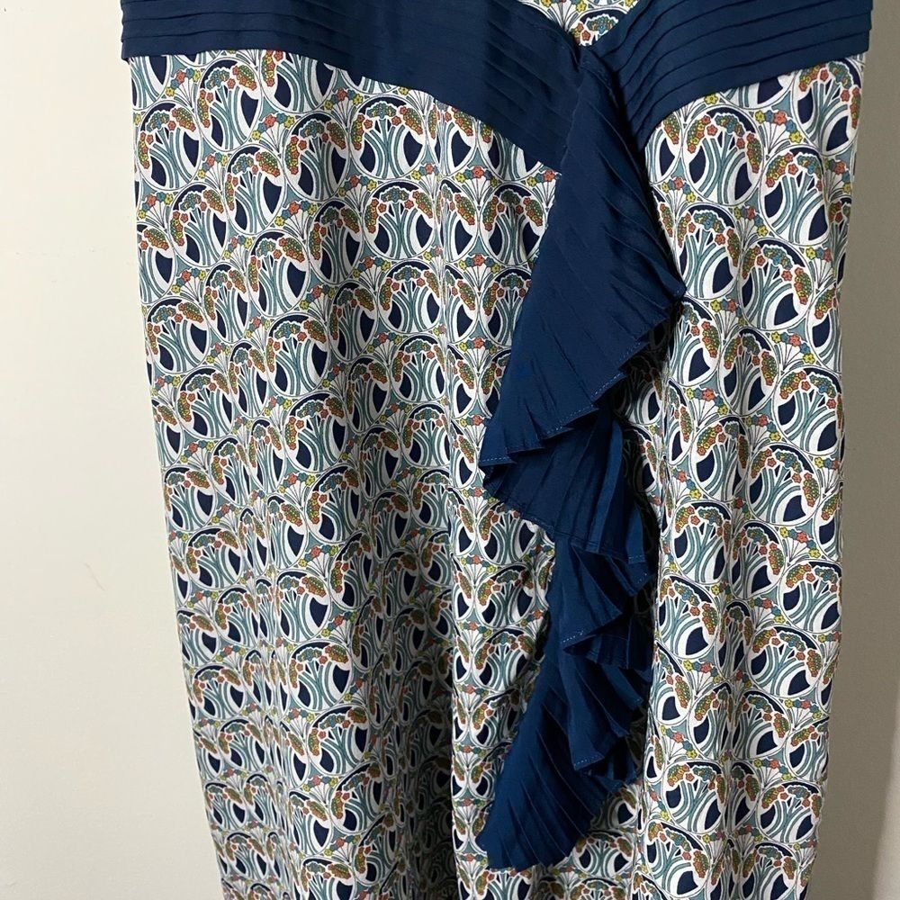 Liberty Of London X Target Blue Mauverina Ruffle Dress View 5